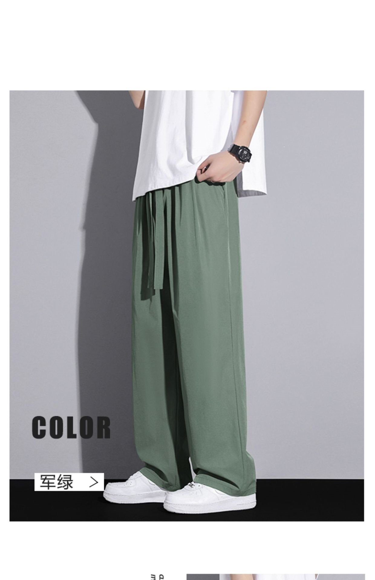 NASA мужские летние широкие брюки 2024 оптом из Китая