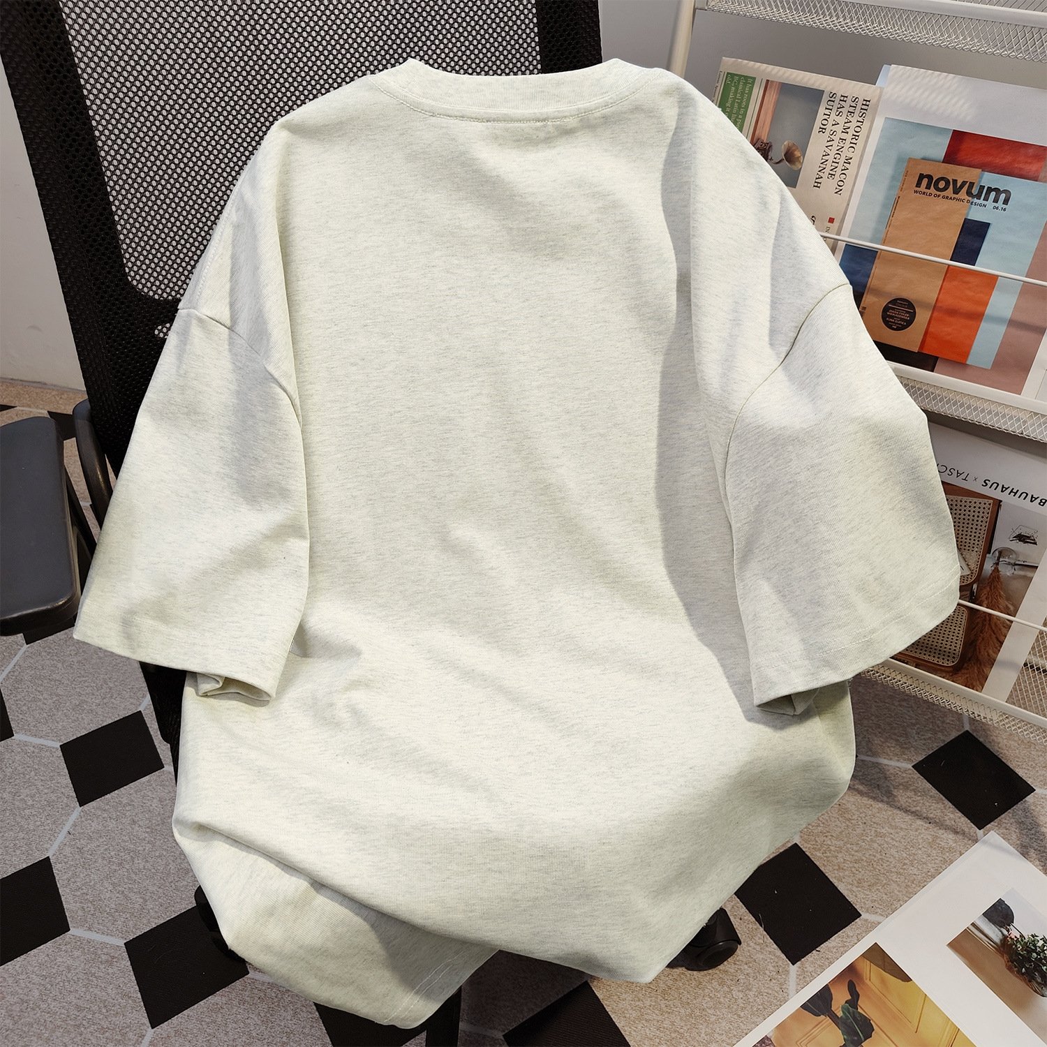 Футболка с принтом кота и надписью, летняя, свободного кроя оптом