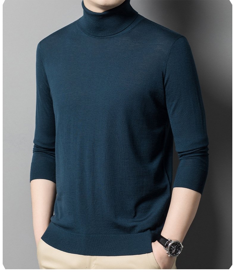 Мужской свитер из тонкой шерсти оптом