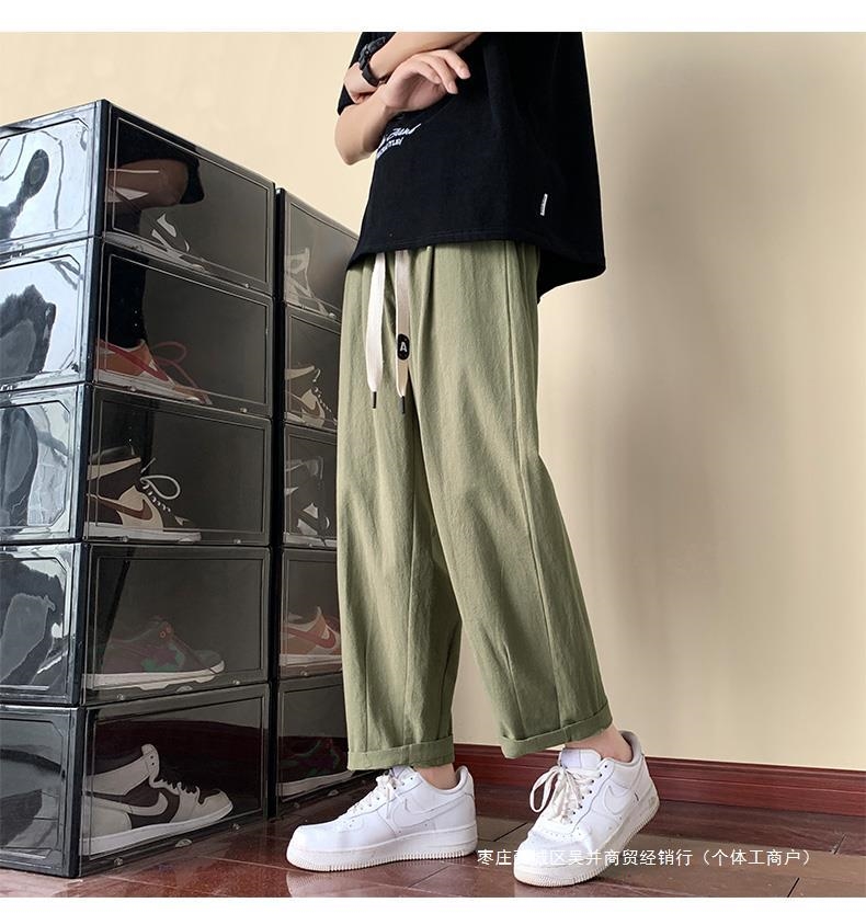 Мужские джинсы 2023 новой моды джинсы в стиле кэжуал с девятью дюймовыми брюками для мужчин оптом из Китая