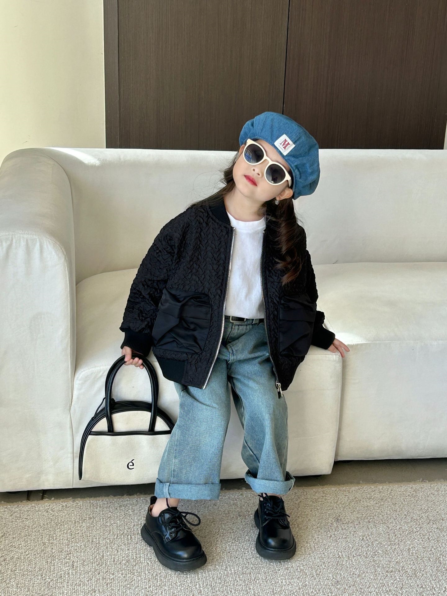 Детская куртка с пузырьками и складками оптом из Китая