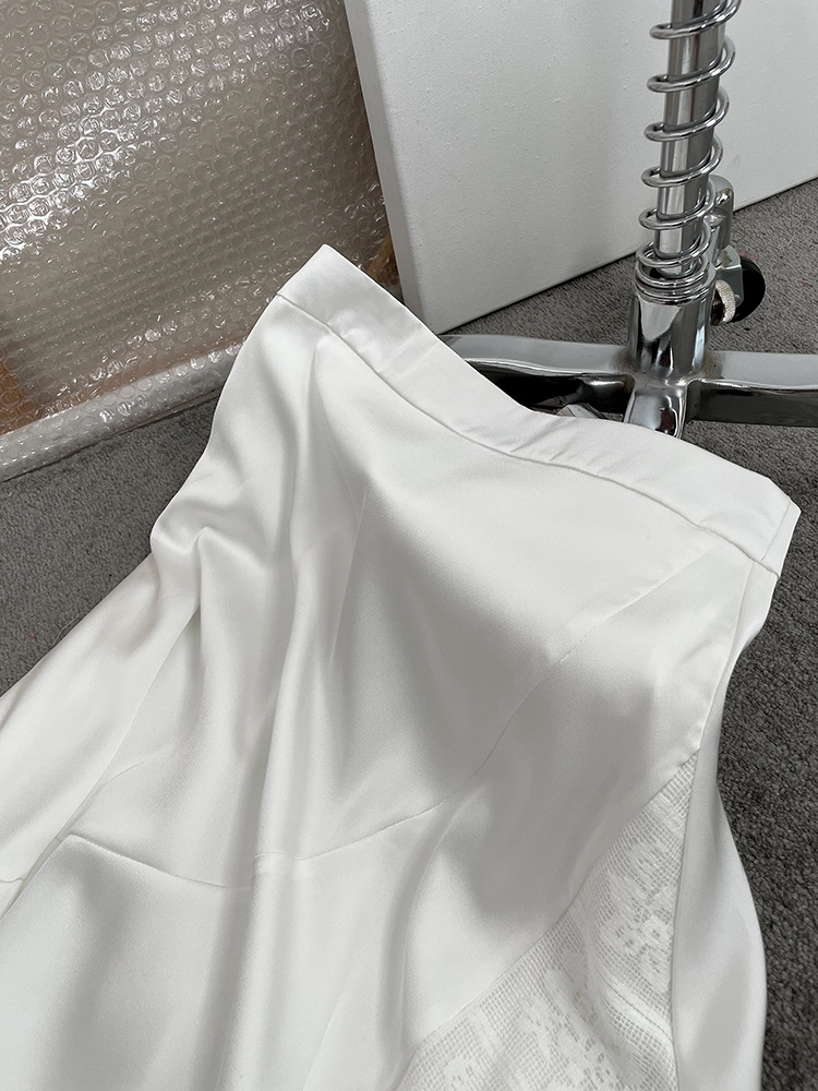 Длинная юбка с леопардовым принтом и асимметричным краем оптом из Китая