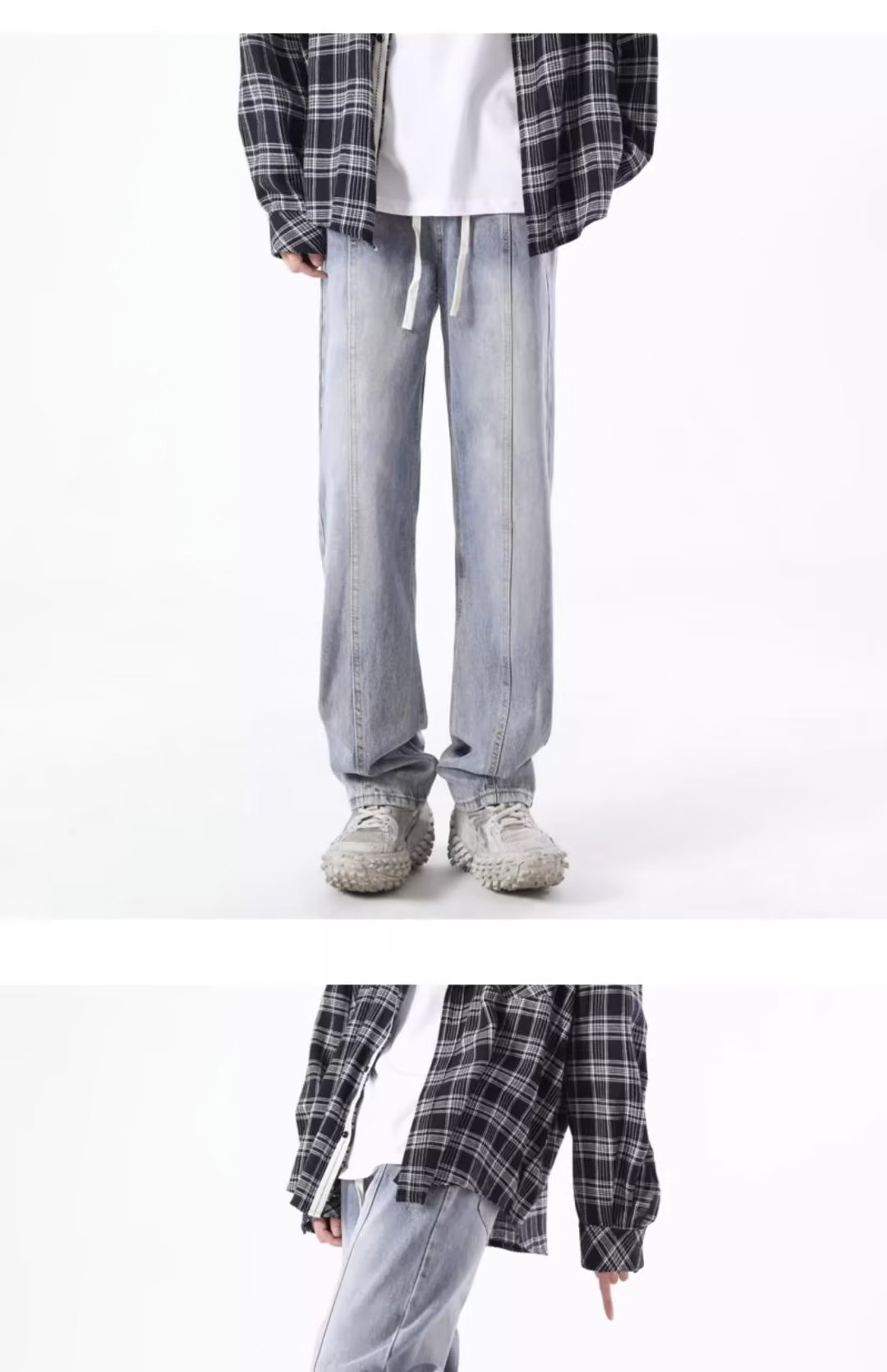 Мужские джинсы в стиле американской весны и лета оптом из Китая