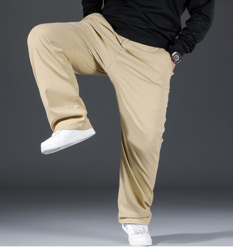 Мужские широкие летние брюки больших размеров оптом из Китая