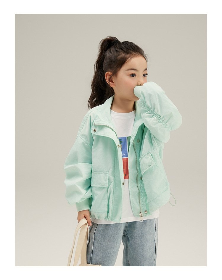 Детский легкий весенний жакет оптом из Китая