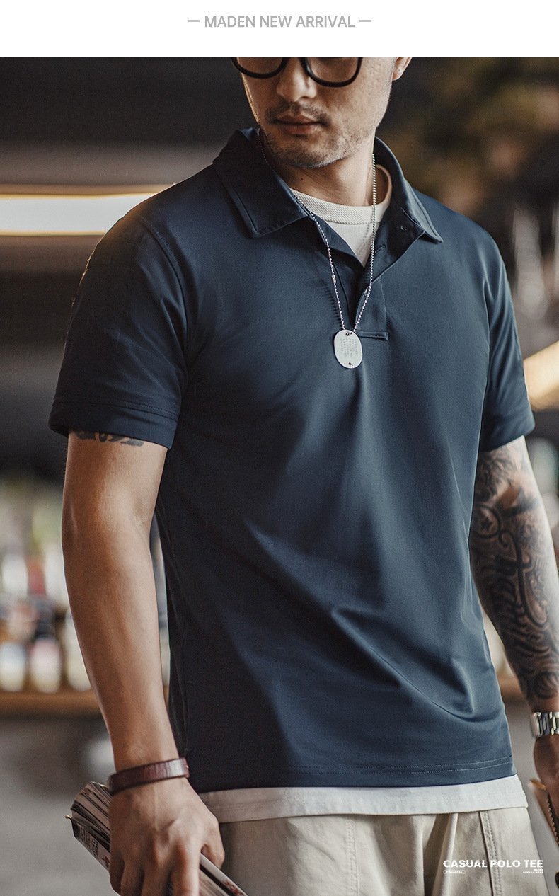 Мужская футболка поло с коротким рукавом оптом