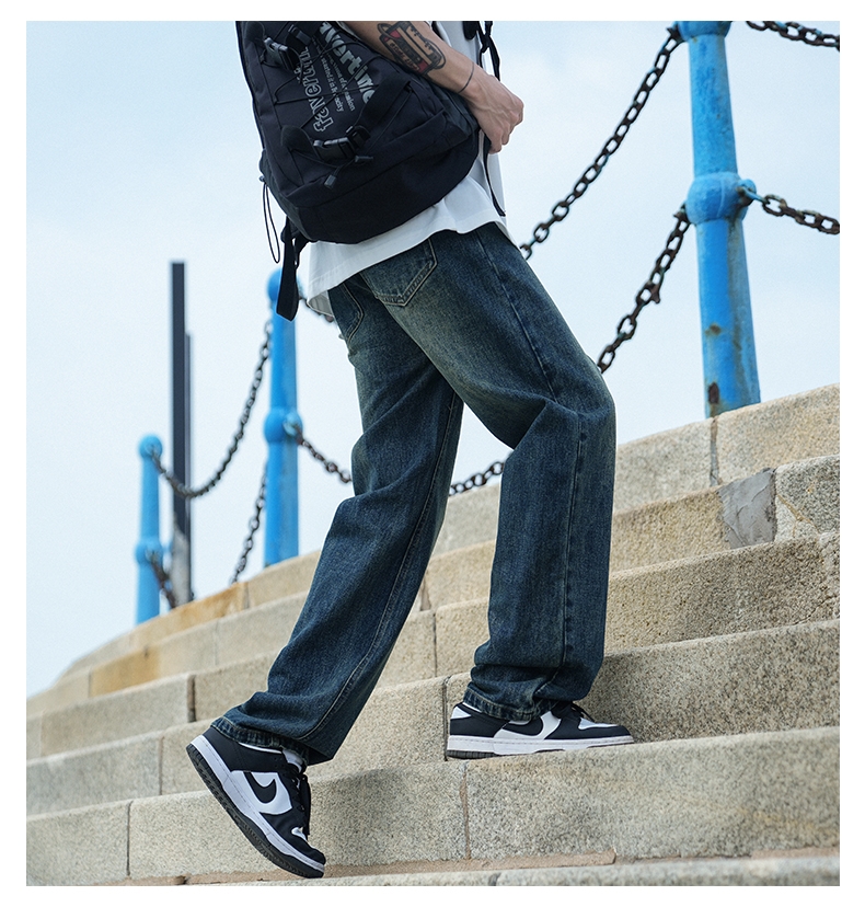 NASA мужские джинсы весна-осень 2024 оптом из Китая