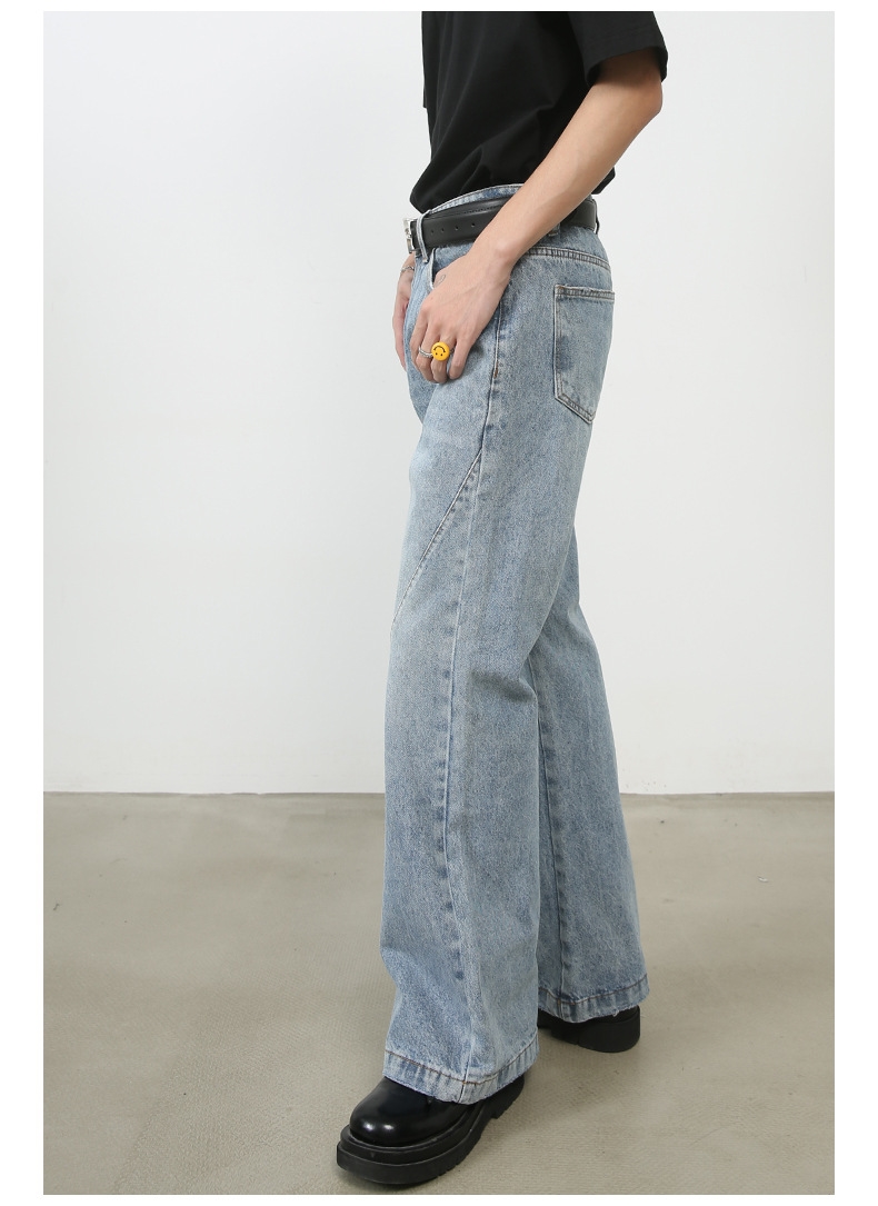 Новые джинсы с высокой талией и узкими штанинами оптом из Китая