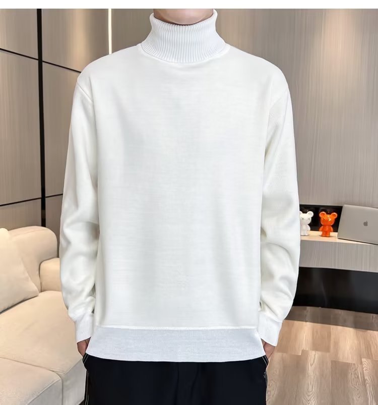 Мужской свитер с высоким воротником оптом