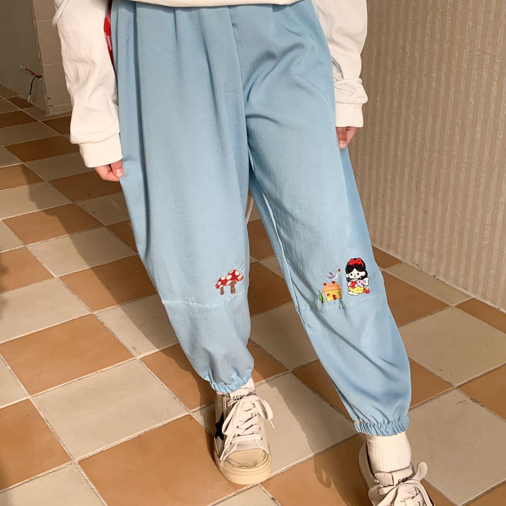 Детские джинсы с защитой от комаров и кондиционеры оптом из Китая