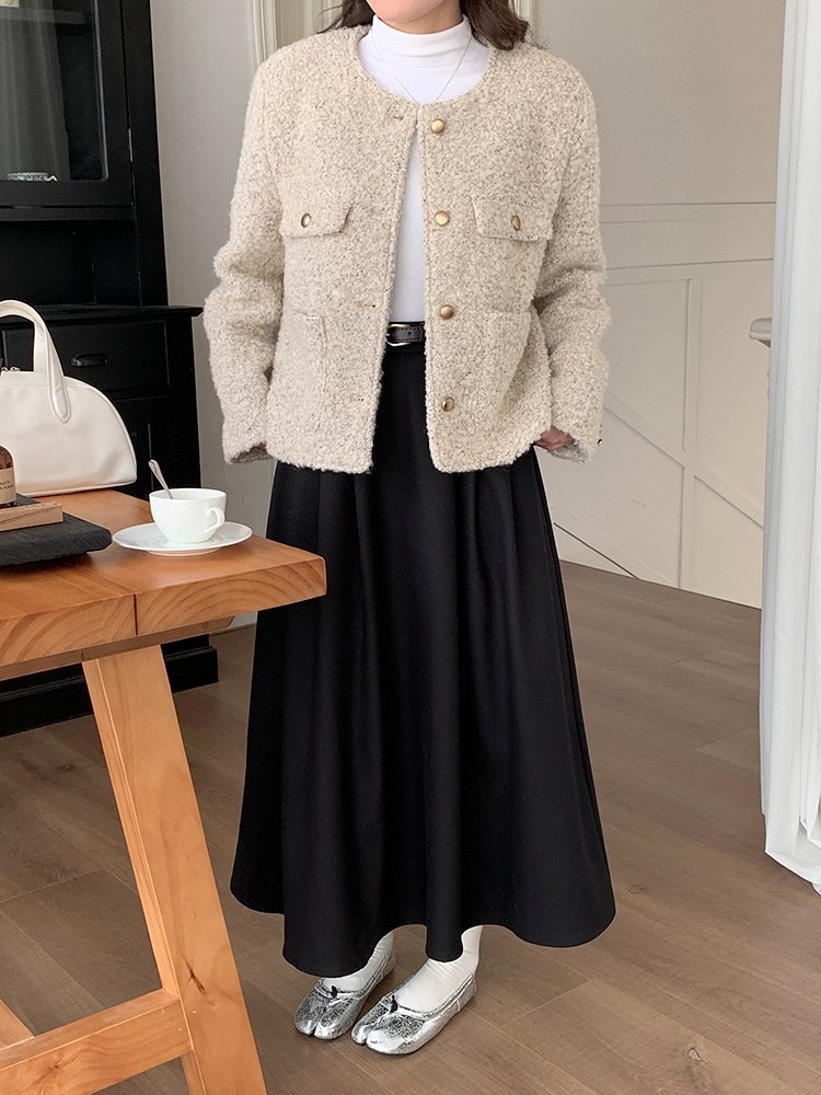 Женская длинная юбка с высокой талией и резинкой оптом из Китая