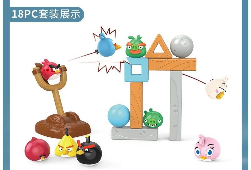 Набор игрушек сцены Angry Birds оптом