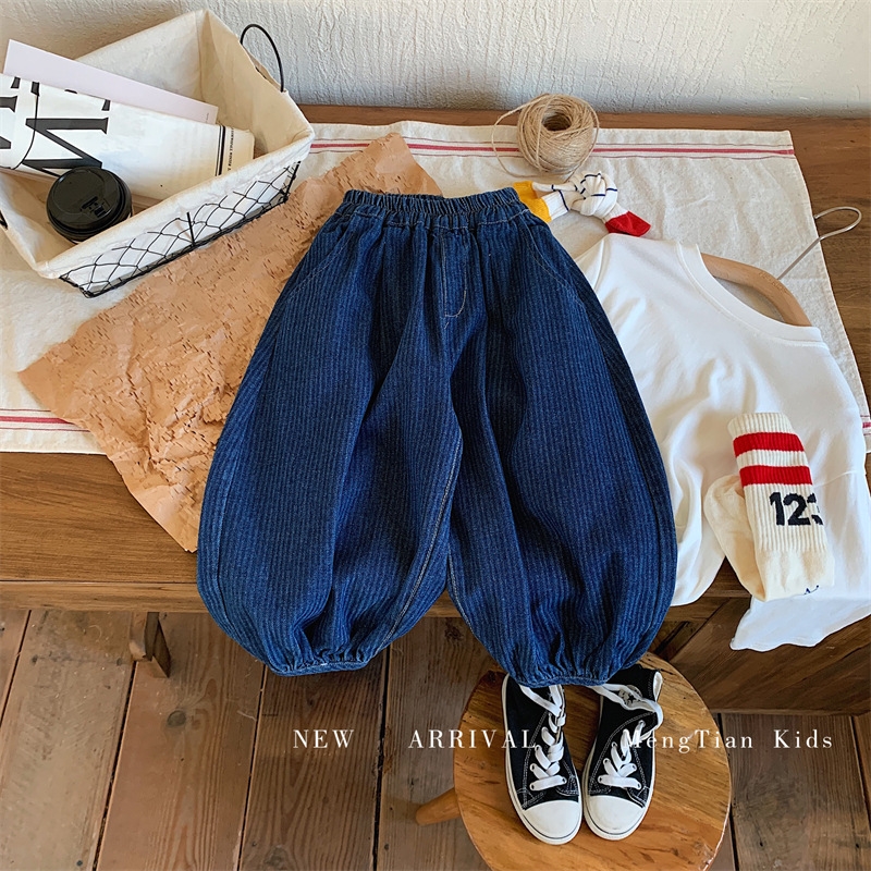 Детские джинсы Монти 2023 осенние новинки оптом из Китая