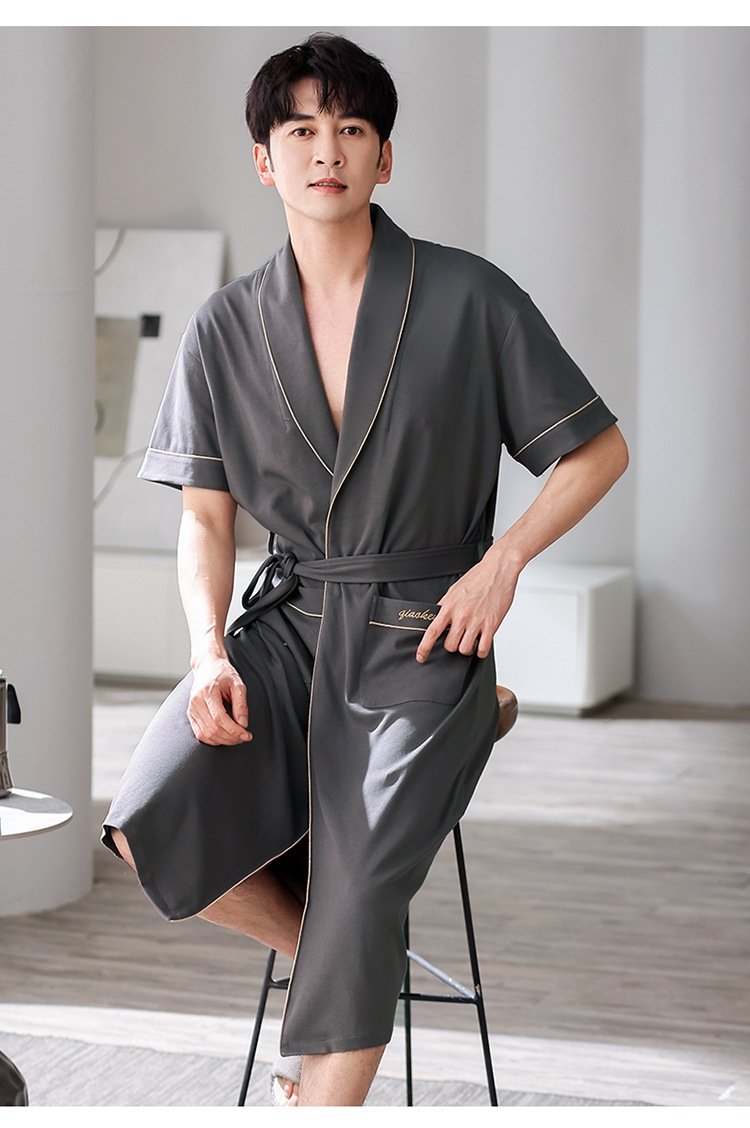 Мужская халат-платье из хлопка оптом