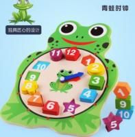 Деревянная игрушка YC-085-frog / К64/ В33 анонс фото