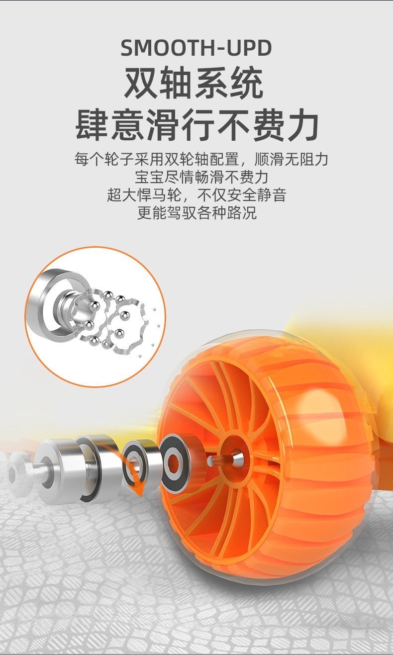 Детский трехколесный скейтборд оптом