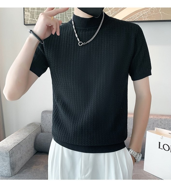 Мужской свитер с коротким рукавом оптом