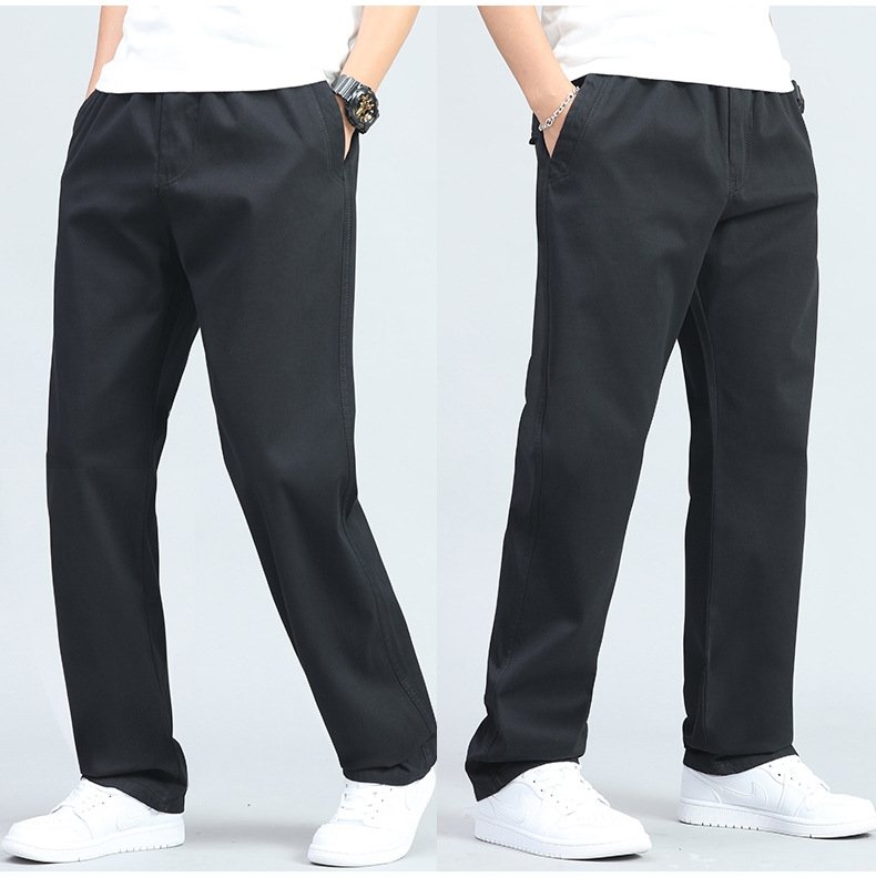 Мужские летние широкие хлопковые брюки оптом из Китая