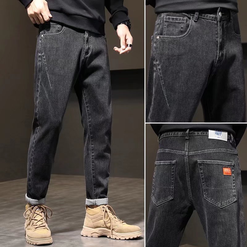 Мужские джинсы в стиле Харан средней посадки оптом из Китая