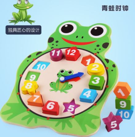 Деревянная игрушка YC-085-frog / К64/ В33 детальное фото