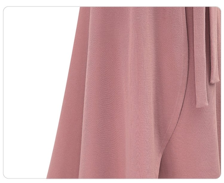 Женская длинная несимметричная юбка с высокой талией и завязками оптом из Китая