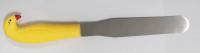 Шпатель кондитерский с желтой пластмассовой ручкой MH-XN12 / К144 / B24 анонс фото