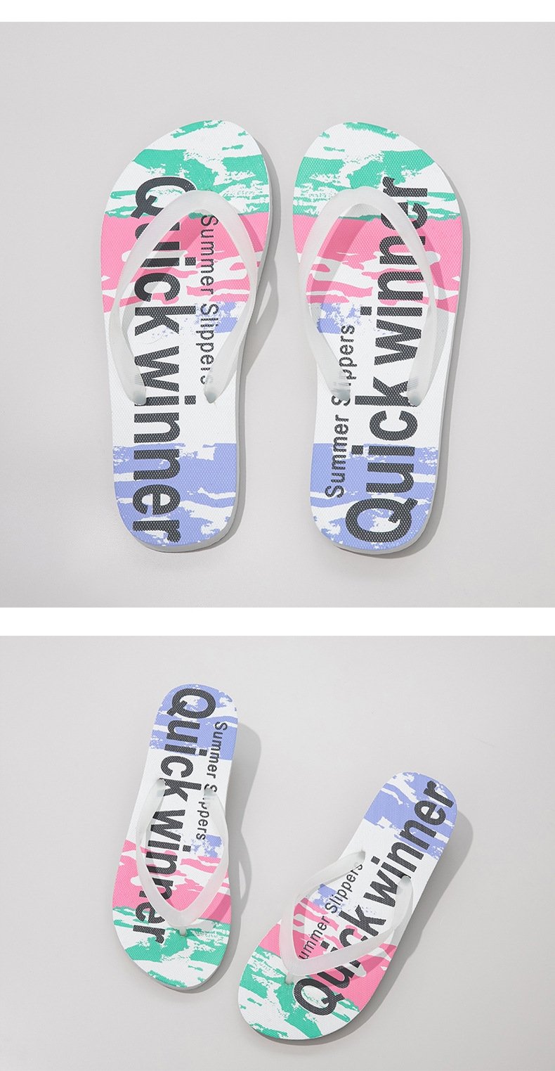 Летние женские шлепанцы на пляж оптом