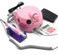 Электрическая полировальная машинка для ногтей - GO-AM-20/pink / К12 / В15.5 анонс фото