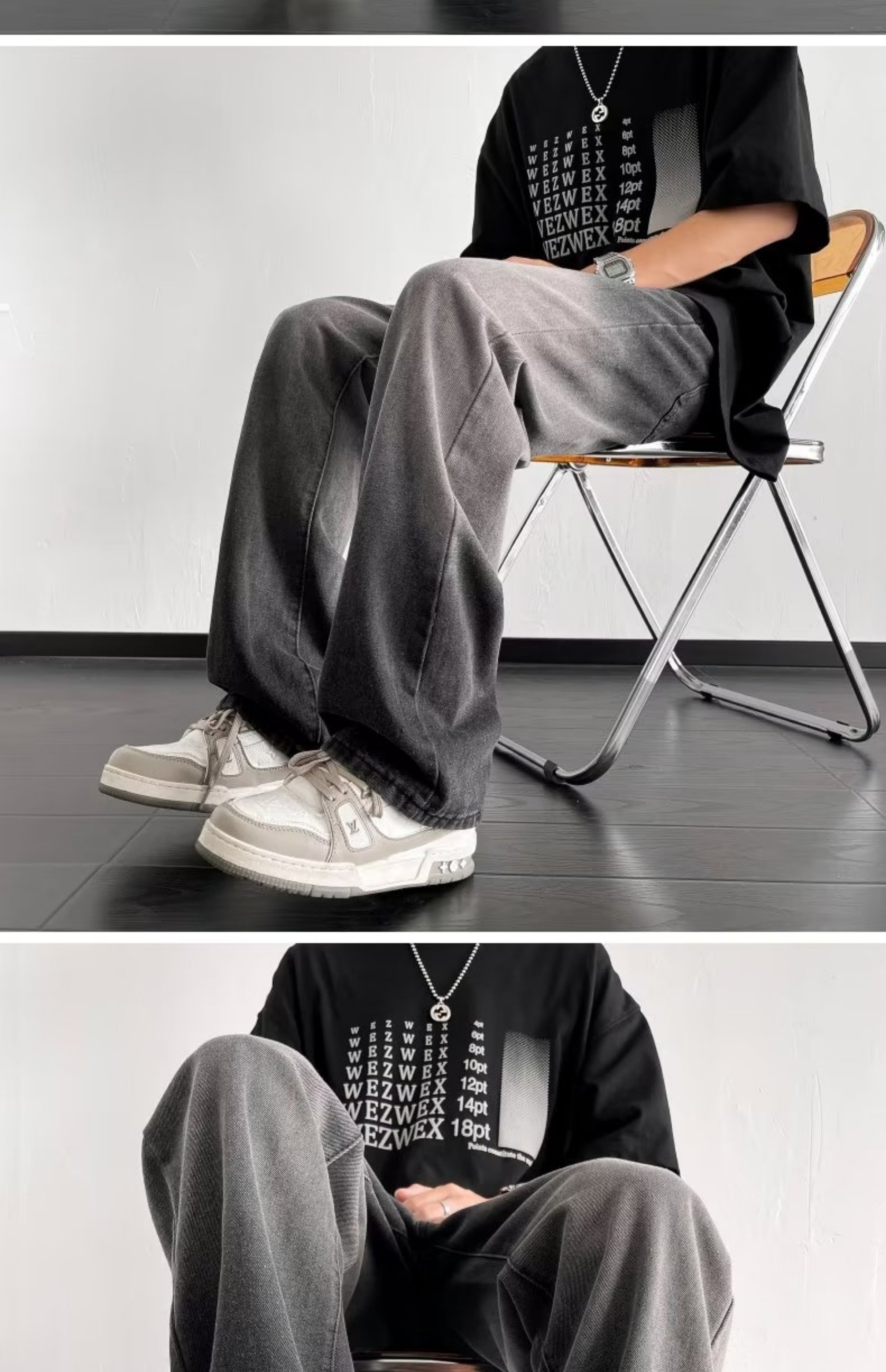 Женские джинсы с постепенным переходом цвета оптом из Китая