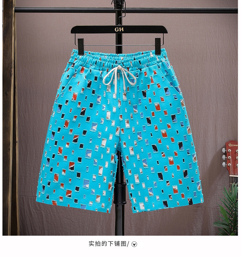 Летний комплект мужской рубашка и шорты оптом из Китая