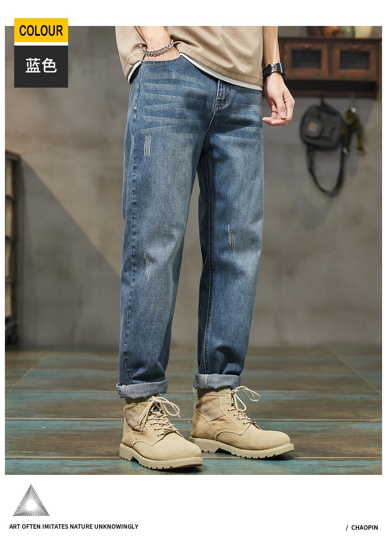 Мужские джинсы весна-лето оптом из Китая