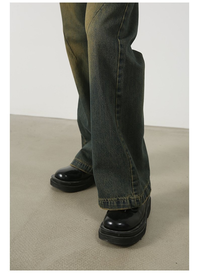 Новые джинсы с высокой талией и узкими штанинами оптом из Китая