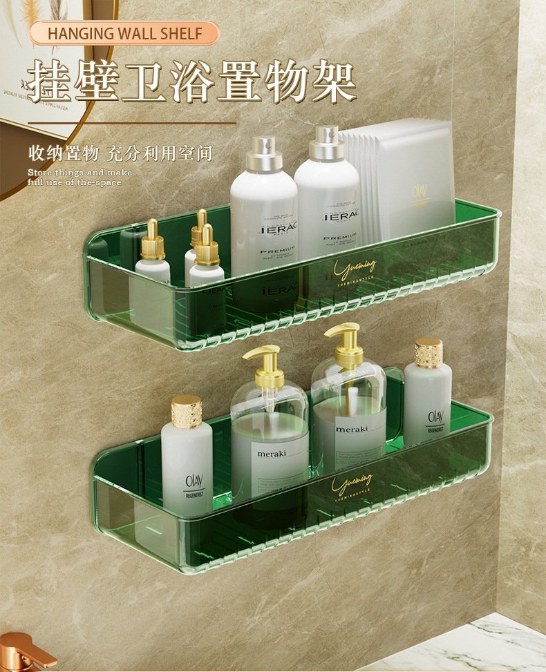 Полка для ванной комнаты без сверления PET оптом