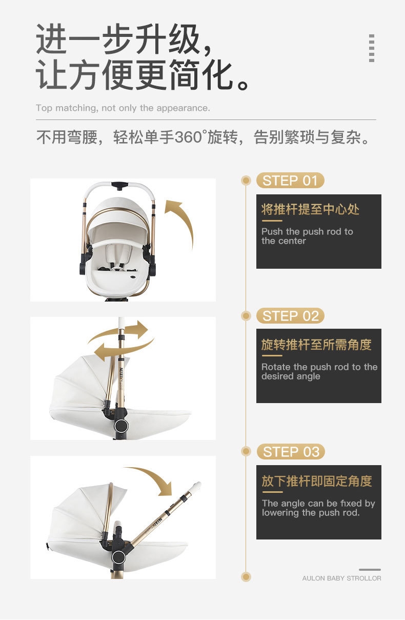 AULON детская коляска оптом из Китая