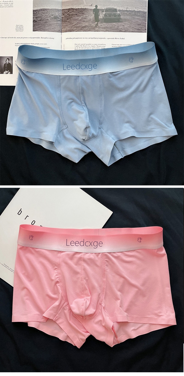 Мужские боксеры из ледяной шелковистой ткани оптом из Китая