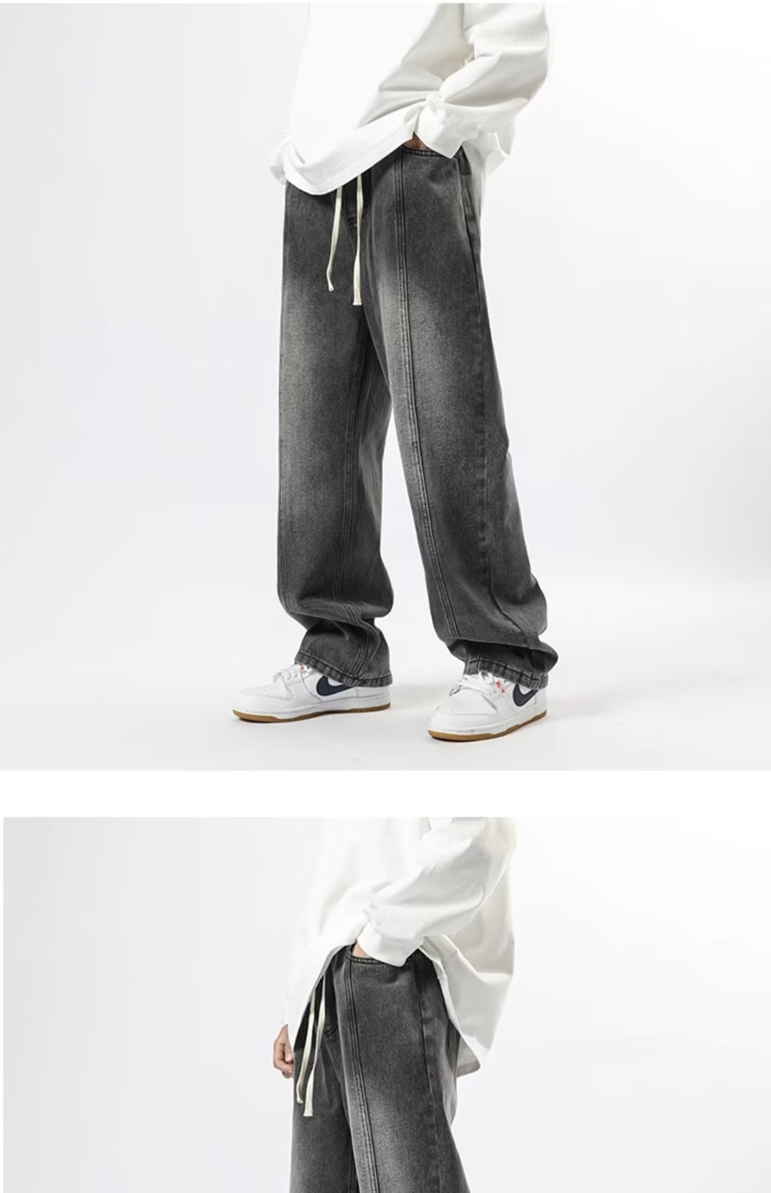 Мужские джинсы в стиле американской весны и лета оптом из Китая