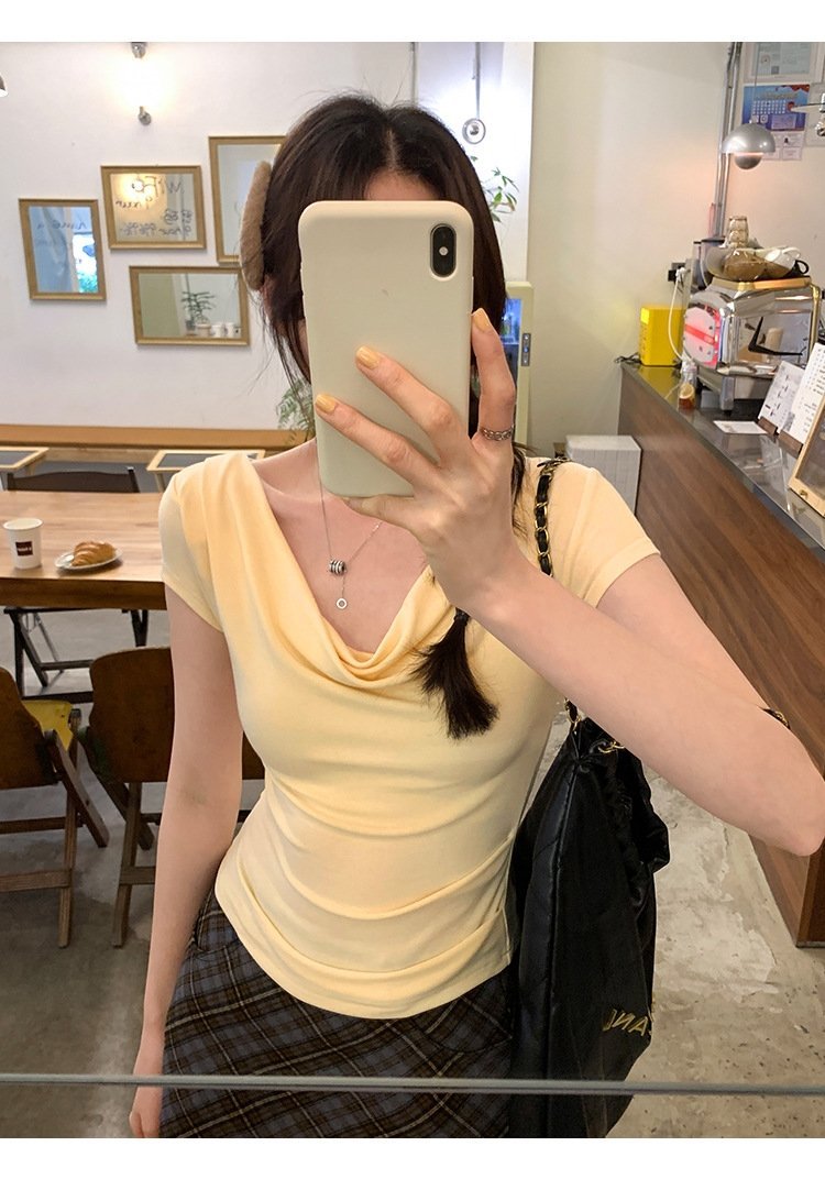 Женская футболка с коротким рукавом оптом