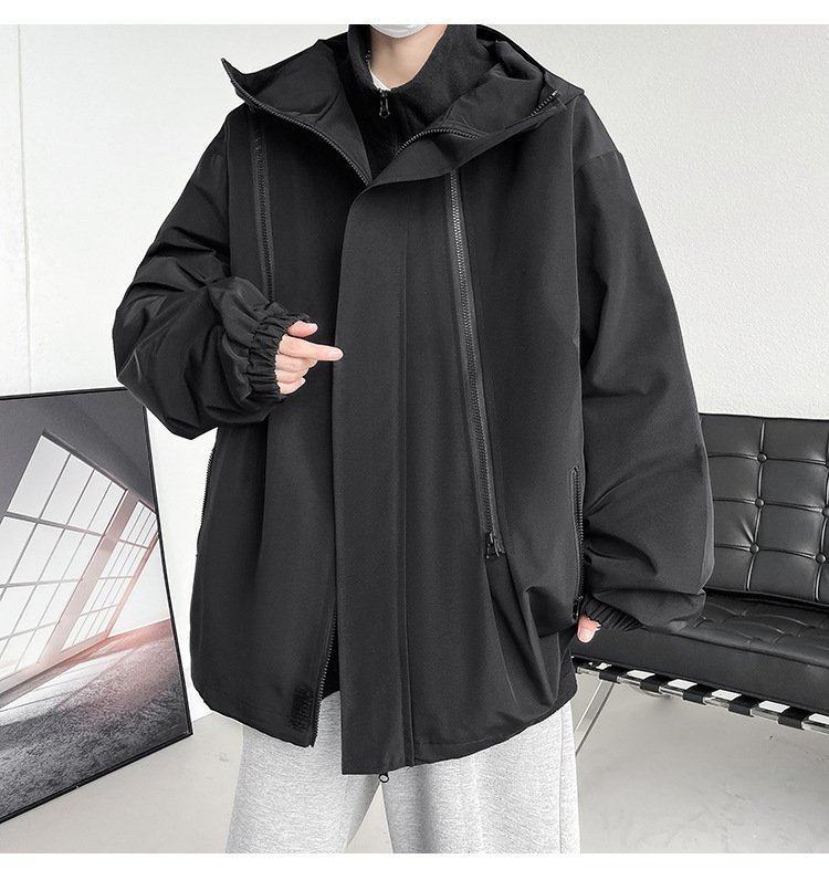 Мужская куртка с тройным слоем оптом из Китая