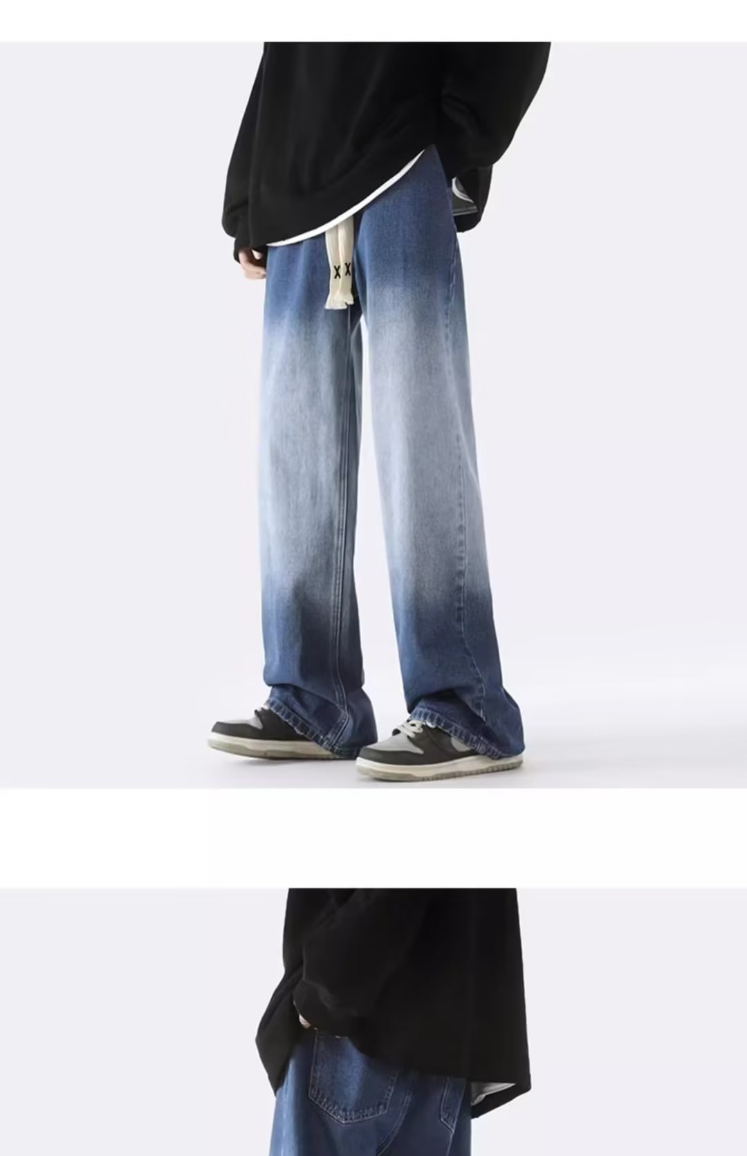 Мужские джинсы весенне-летней коллекции 2023 оптом из Китая