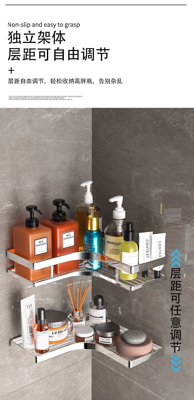 Угловая полка для ванной комнаты оптом