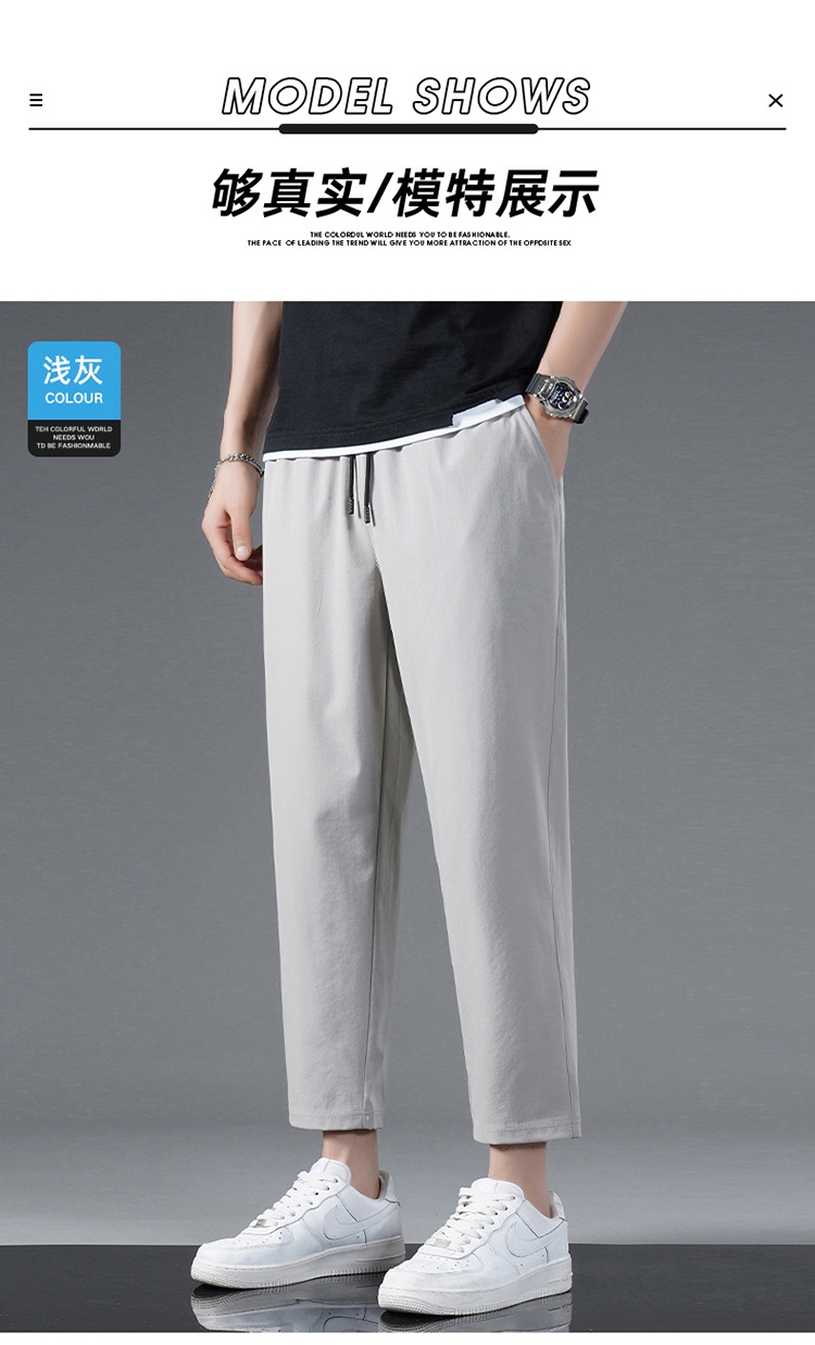 Мужские летние брюки из легкого льняного материала оптом из Китая