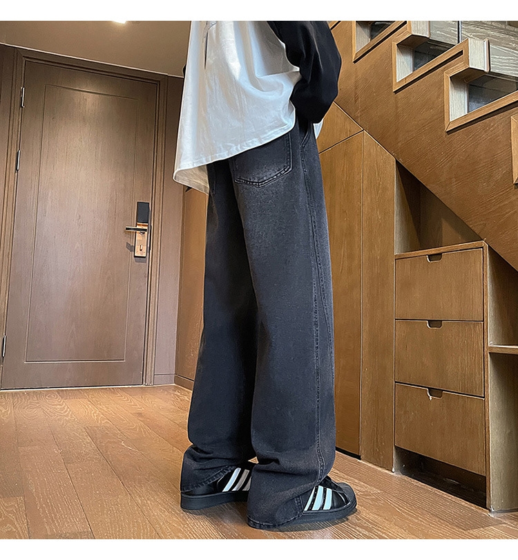 Джинсы мужские в стиле Хонконг весна оптом из Китая