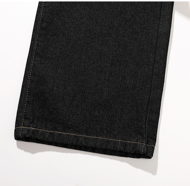 Джинсы 2024 весна мужские прямые широкие джинсы оптом из Китая