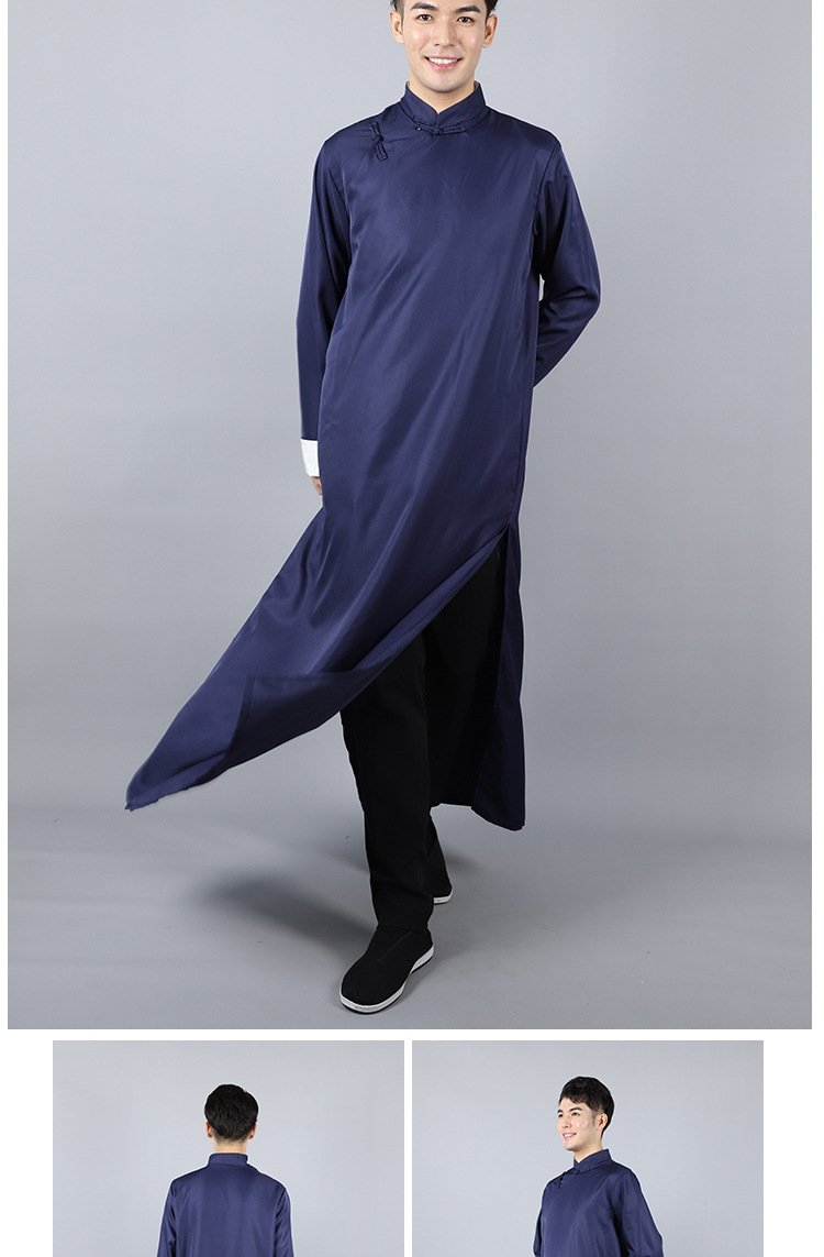 Мужская национальная рубашка в стиле республики с длинным платьем оптом