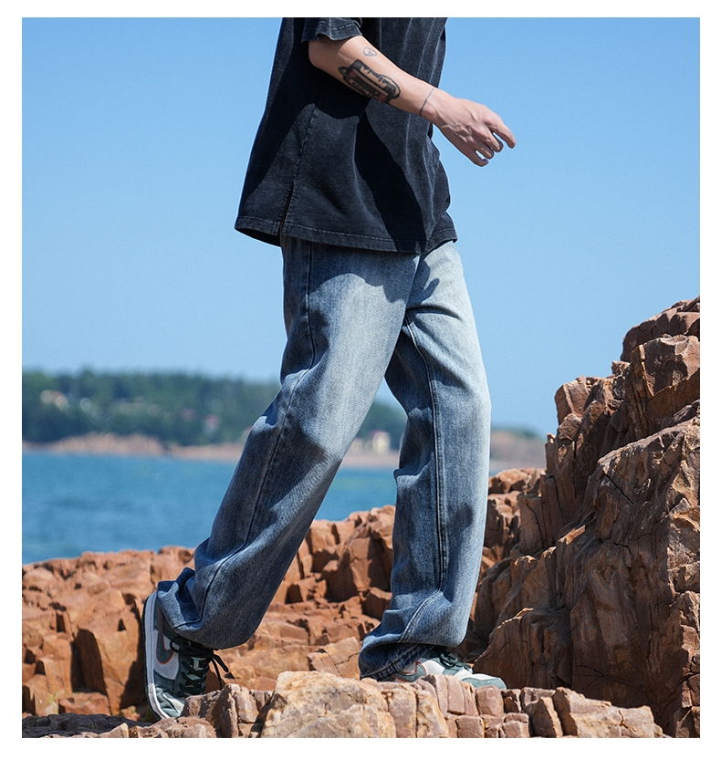 NASA мужские джинсы весна-осень 2024 оптом из Китая