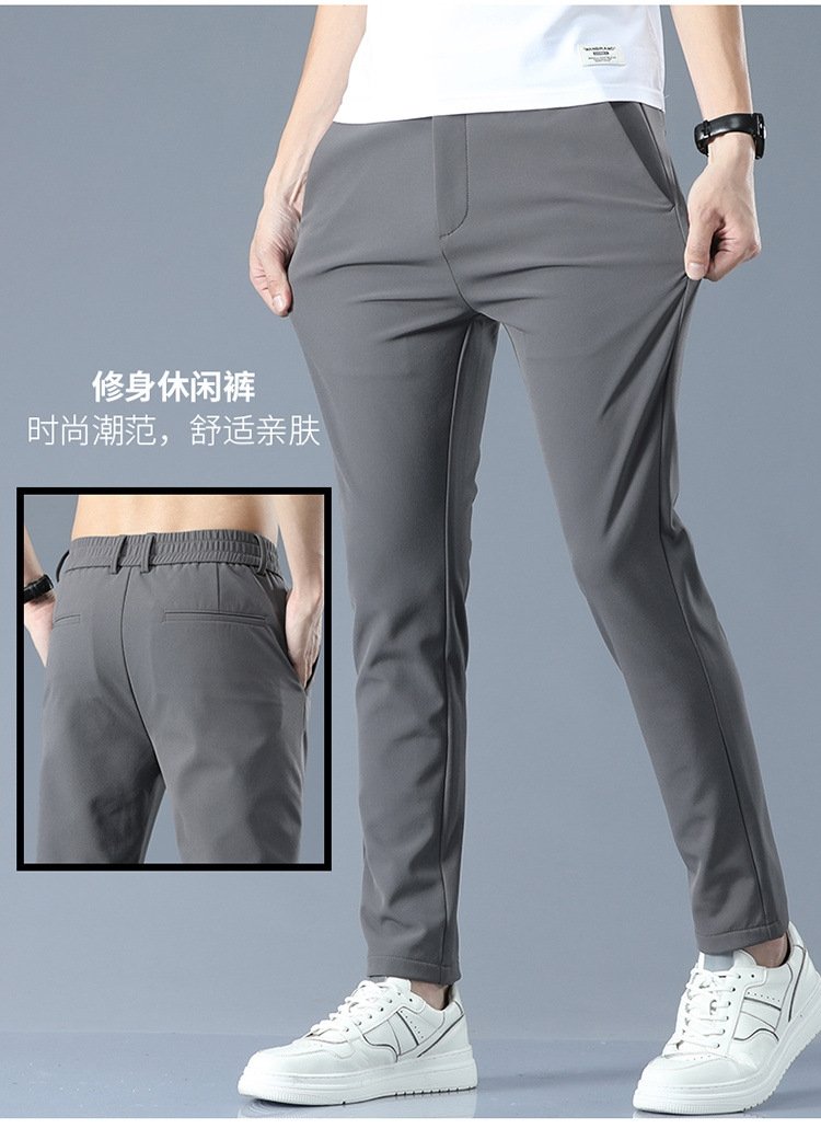 Мужские брюки прямого кроя летние бизнес-костюмы оптом из Китая