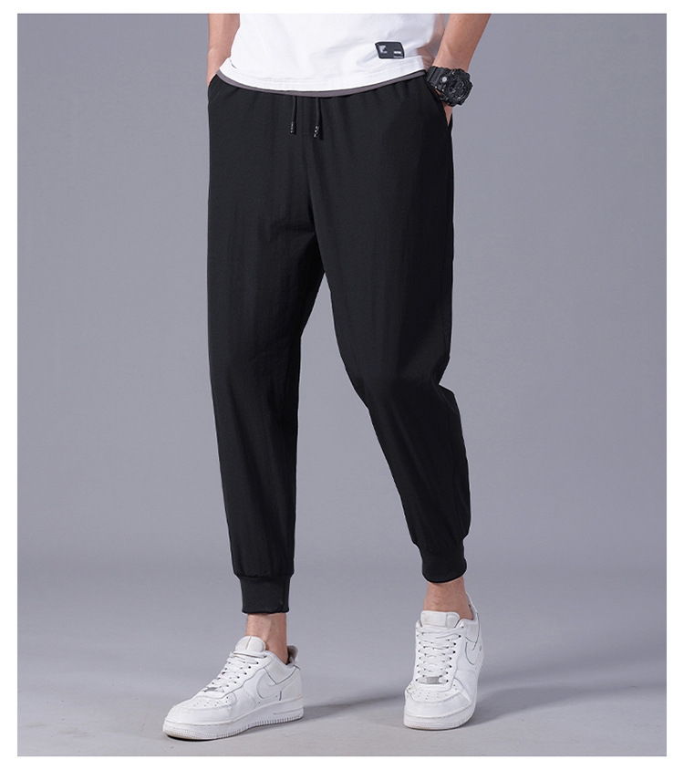 Мужские летние брюки из легкого льняного материала оптом из Китая