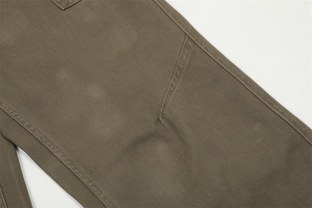 Мужские джинсы с карманами и широкими штанинами оптом из Китая