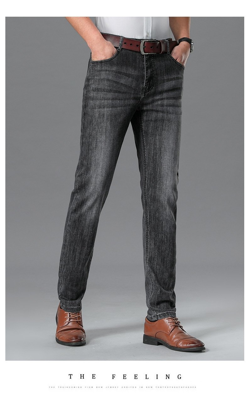 JEEP SPIRIT мужские джинсы прямого кроя оптом из Китая