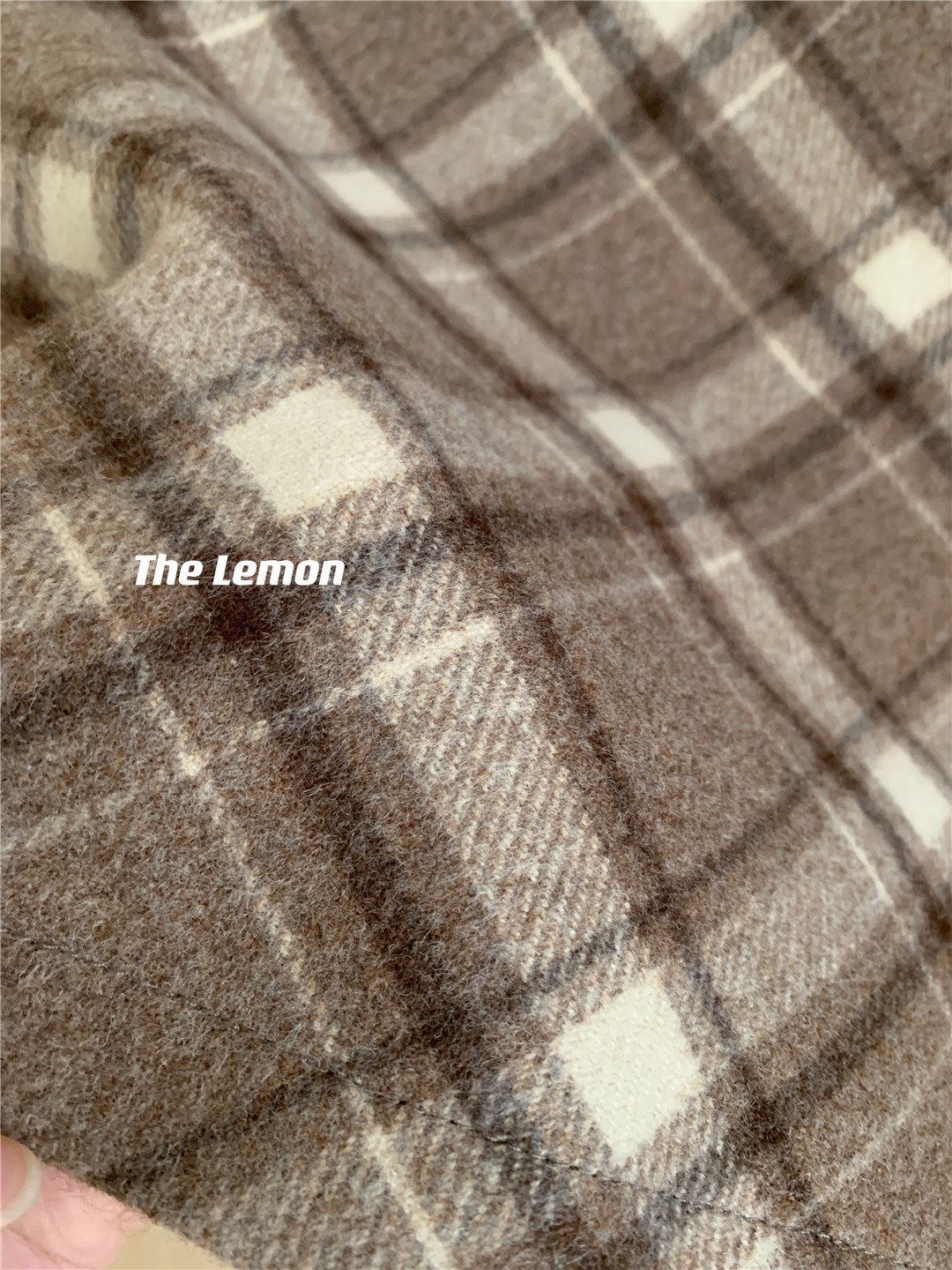 Женская шерстяная мини-юбка в клетку оптом из Китая